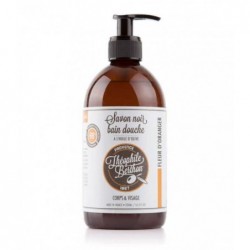 Liquid black soap - Orange blossom fragrance - 500ml