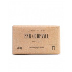 Marseille soap 100% olive oil - 250g - horseshoe