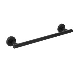 Towel holder 40 cm bosio matt black