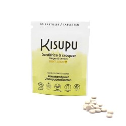 KISUPU - Pasta de dente mastigável Dent Juan - Orgânico - 90 comprimidos
