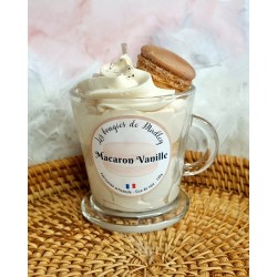 Gourmet candle - Vanilla macaroon - 130g